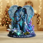 You & Me We Got This - Personalized Blue Aliens Custom Shaped Acrylic Plaque