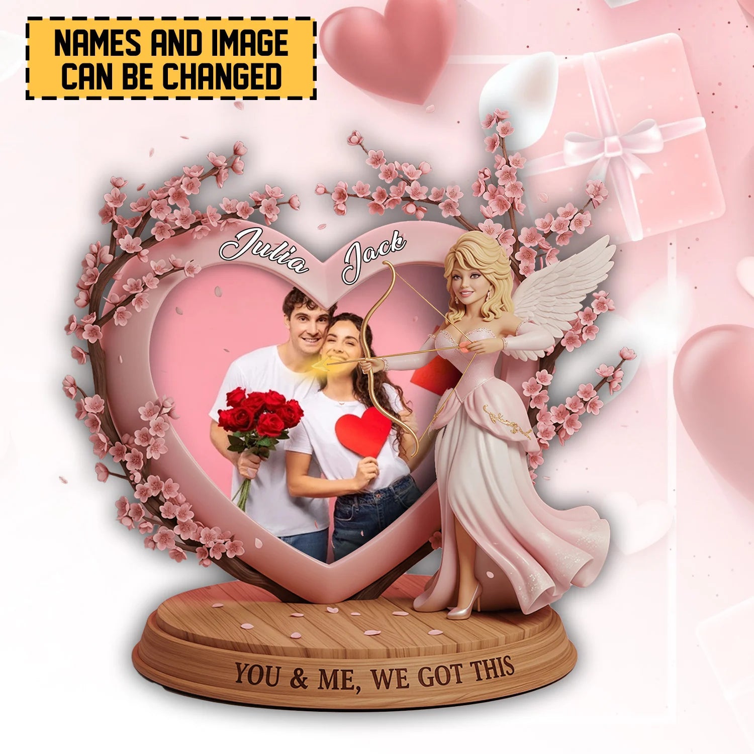 DLPT Cupid - Valentine Acrylic Block Version For True Love