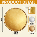 America 250th Anniversary Printed Metal Coin - Personalized Gifts