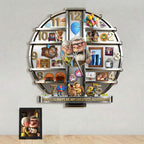 Up Greatest Adventure 3D Visual Effect Acrylic Wall Clock
