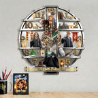 Harry Potter Wizarding World 3D Visual Effect Acrylic Wall Clock