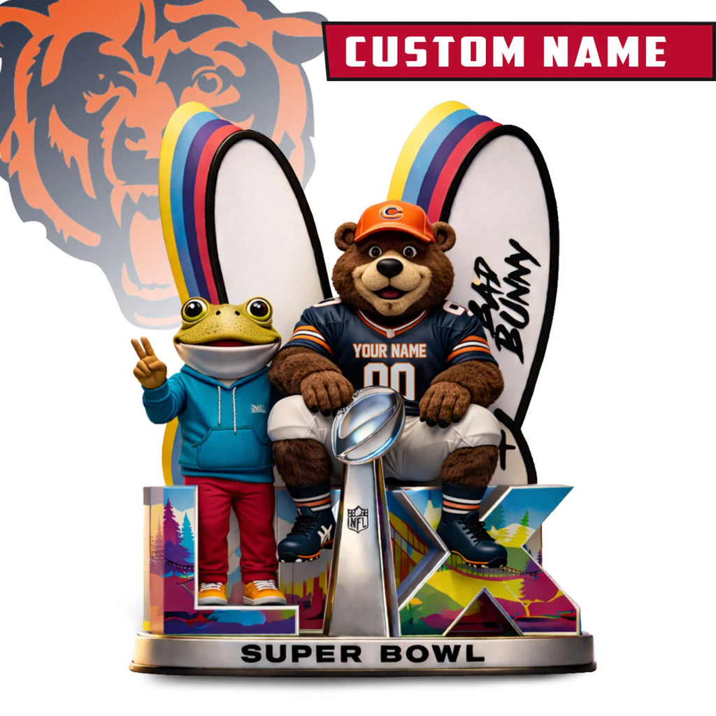 NFL x LX Super Bowl Personalized Acrylic Block For Fan