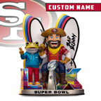 NFL x LX Super Bowl Personalized Acrylic Block For Fan