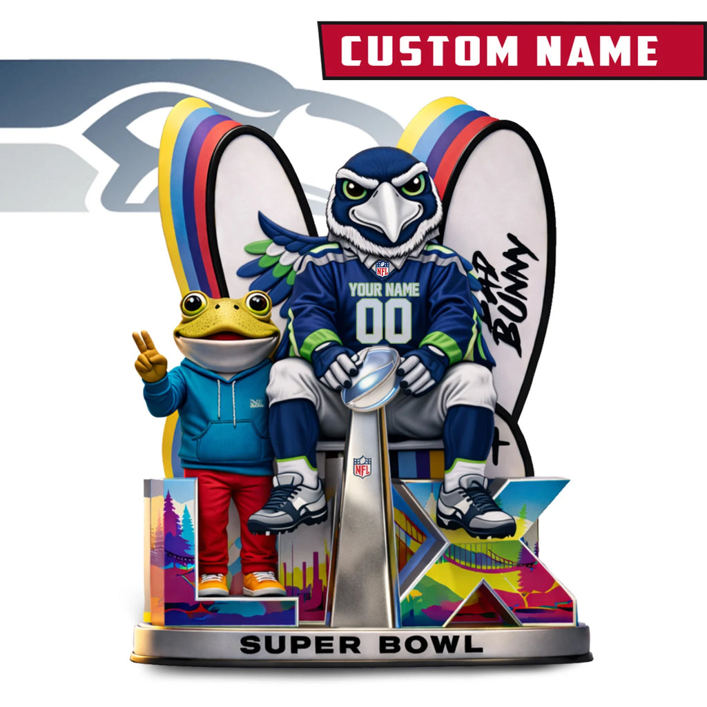 NFL x LX Super Bowl Personalized Acrylic Block For Fan
