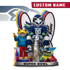 NFL x LX Super Bowl Personalized Acrylic Block For Fan