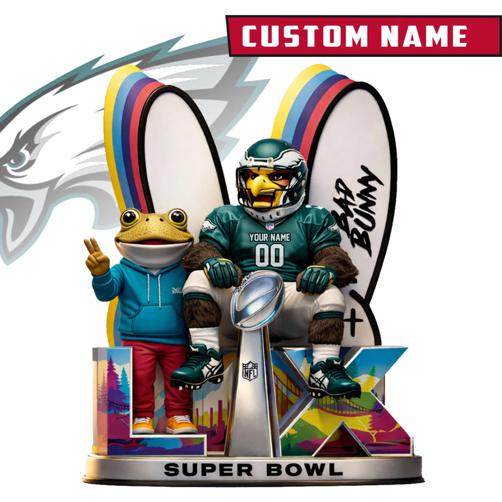 NFL x LX Super Bowl Personalized Acrylic Block For Fan