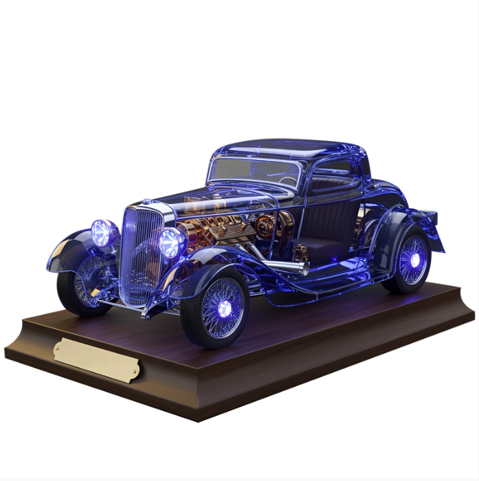 Hot Rod Car Acrylic Plaque – Personalized Gifts For Hot Rod Lovers