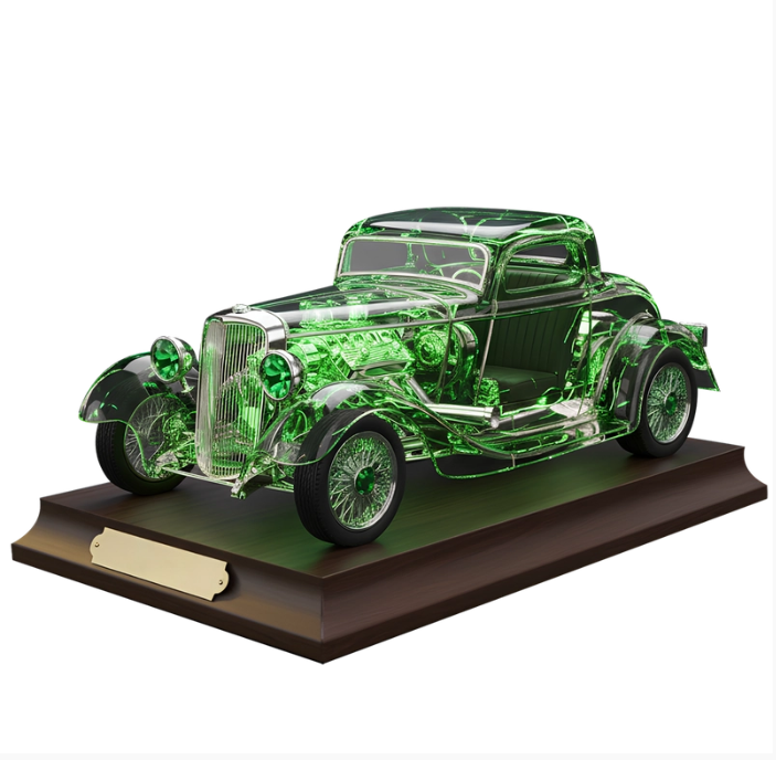 Hot Rod Car Acrylic Plaque – Personalized Gifts For Hot Rod Lovers