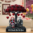 Skeleton Couple Plaque - Personalized Gifts For Couple