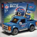 NFL Building Blocks Truck Toy Set