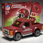 NFL Building Blocks Truck Toy Set