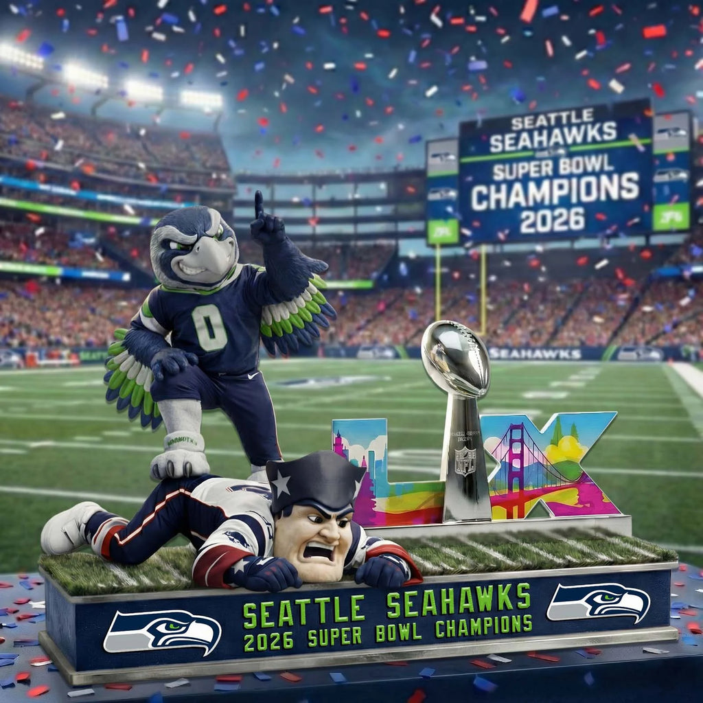 Seattle Seahawks Super Bowl 2026 Champions Acrylic Plaque