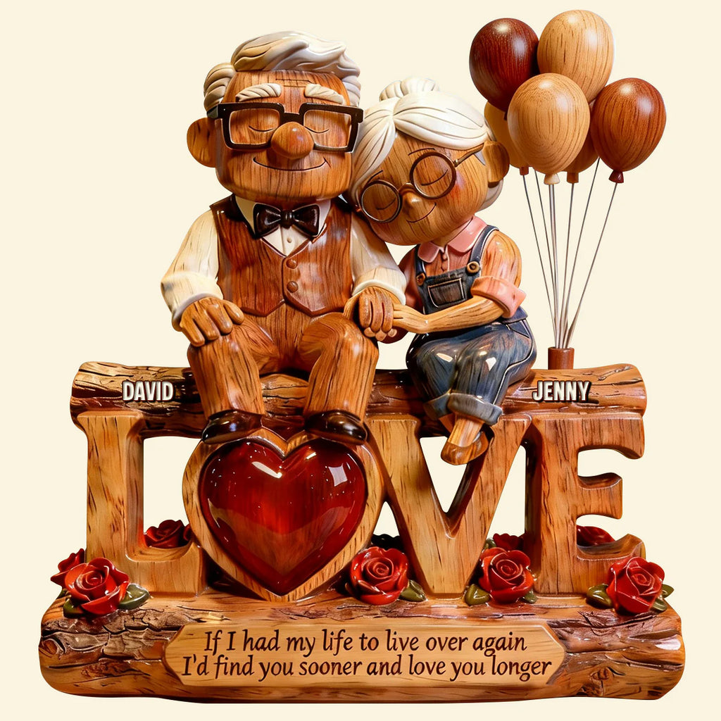 Romantic Couple Acrylic Plaque – Personalized Gifts For Couple