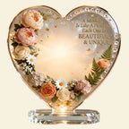 To My Beautiful Mom Acrylic Plaque - Custom Photo Gift For Mothers