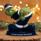 Full NFL Grinch Version Acrylic Block