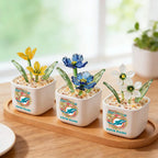 NFL Custom Birth Month Glass Flower Pot Handmade Gift For Fan - Limited Edition