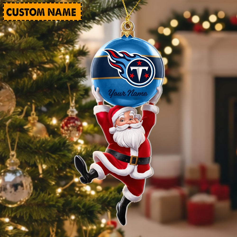 Personalized NFL Acrylic Ornament Christmas Gift For Family Members - Limited Edition