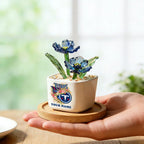 NFL Custom Birth Month Glass Flower Pot Handmade Gift For Fan - Limited Edition