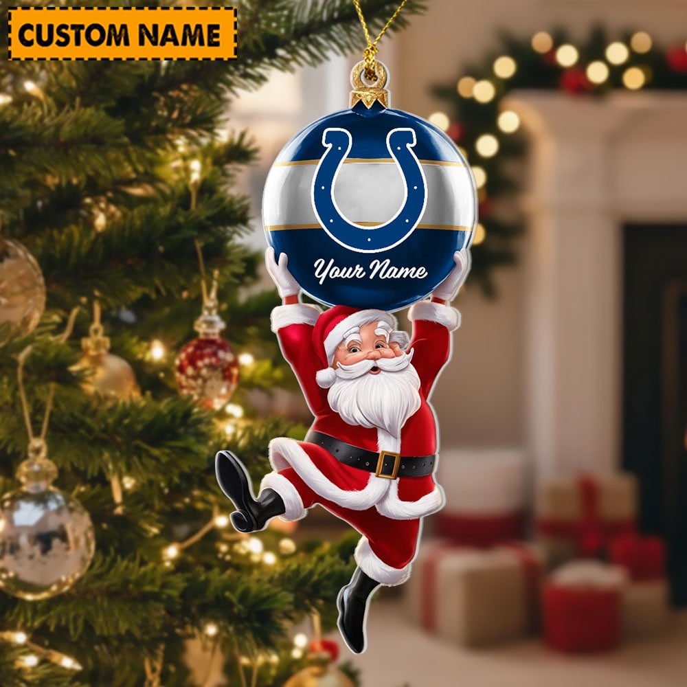 Personalized NFL Acrylic Ornament Christmas Gift For Family Members - Limited Edition