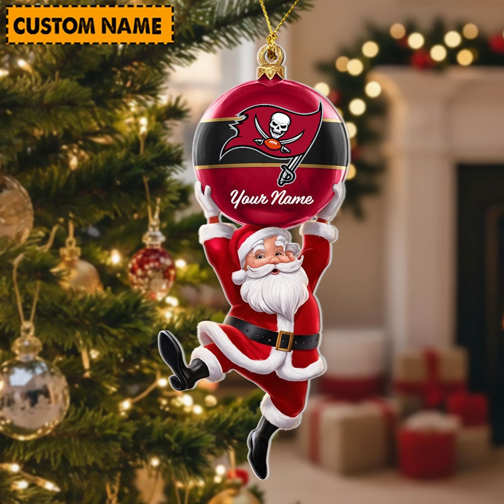 Personalized NFL Acrylic Ornament Christmas Gift For Family Members - Limited Edition