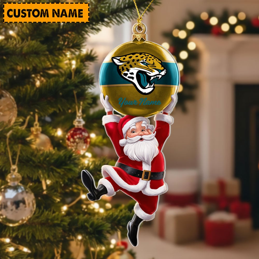 Personalized NFL Acrylic Ornament Christmas Gift For Family Members - Limited Edition