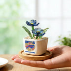 NFL Custom Birth Month Glass Flower Pot Handmade Gift For Fan - Limited Edition