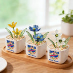 NFL Custom Birth Month Glass Flower Pot Handmade Gift For Fan - Limited Edition