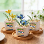 NFL Custom Birth Month Glass Flower Pot Handmade Gift For Fan - Limited Edition