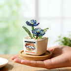 NFL Custom Birth Month Glass Flower Pot Handmade Gift For Fan - Limited Edition