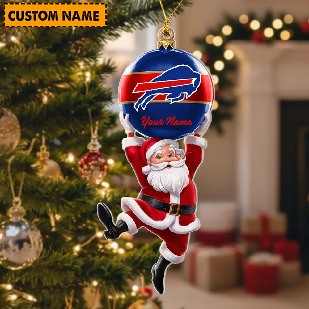 Personalized NFL Acrylic Ornament Christmas Gift For Family Members - Limited Edition