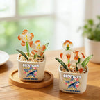 NFL Custom Birth Month Glass Flower Pot Handmade Gift For Fan - Limited Edition
