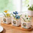 NFL Custom Birth Month Glass Flower Pot Handmade Gift For Fan - Limited Edition