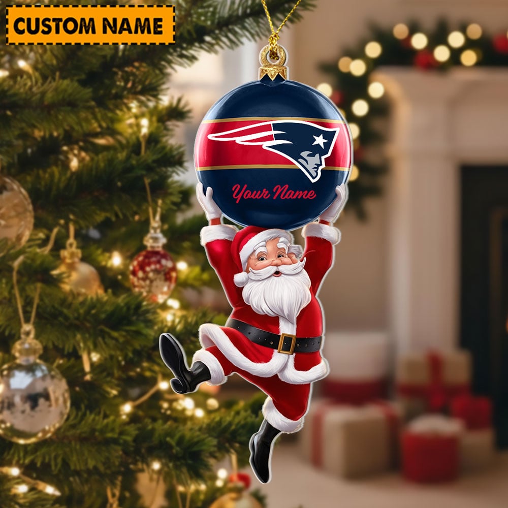 Personalized NFL Acrylic Ornament Christmas Gift For Family Members - Limited Edition