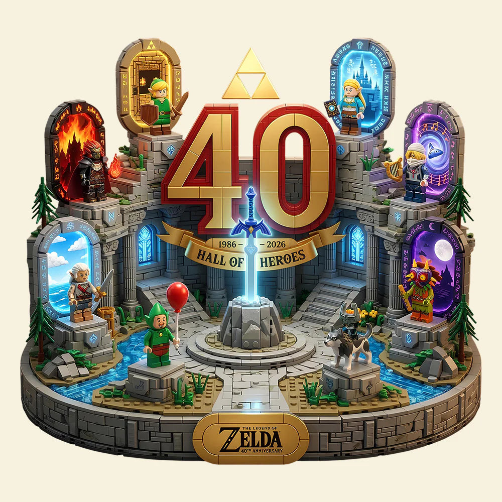 Legendary Adventure 40th Anniversary Acrylic Plaque - Personalized Gifts
