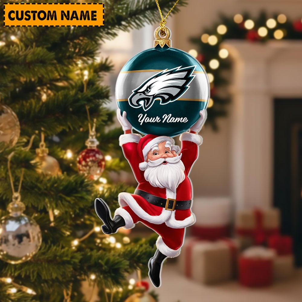 Personalized NFL Acrylic Ornament Christmas Gift For Family Members - Limited Edition