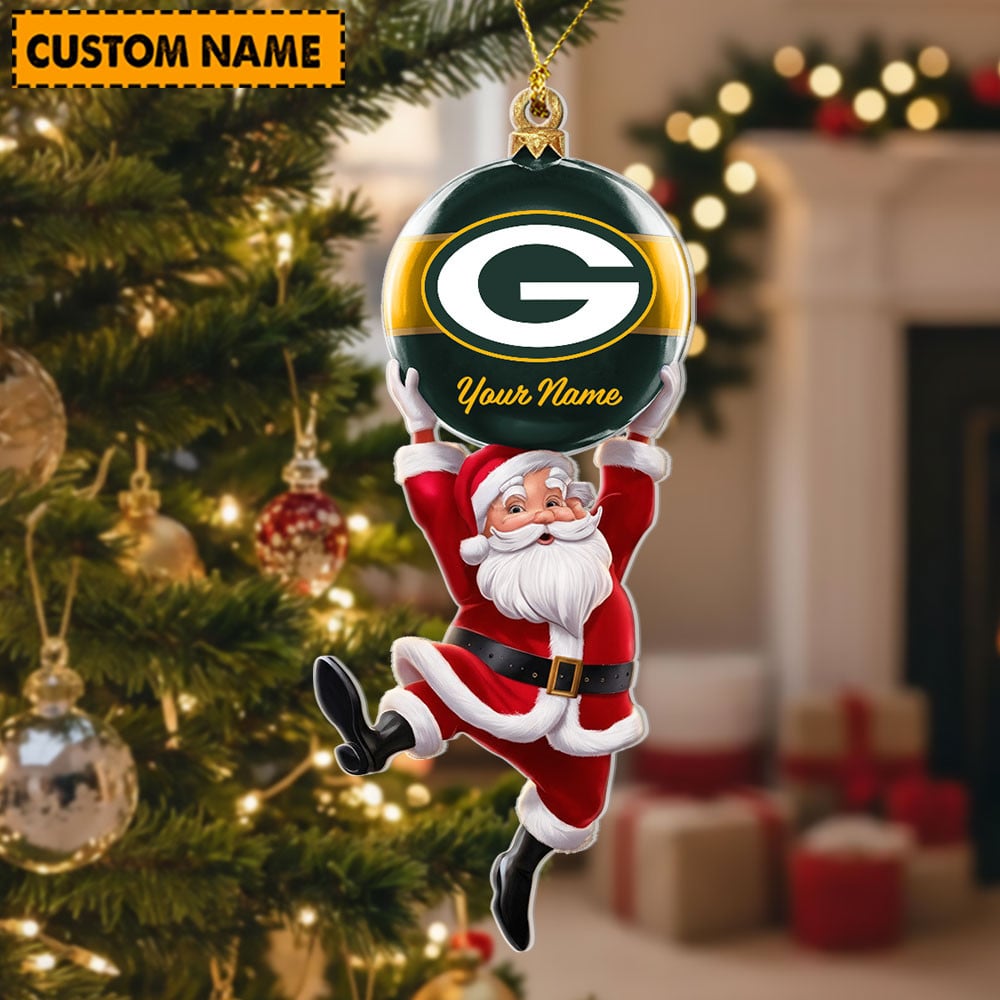 Personalized NFL Acrylic Ornament Christmas Gift For Family Members - Limited Edition