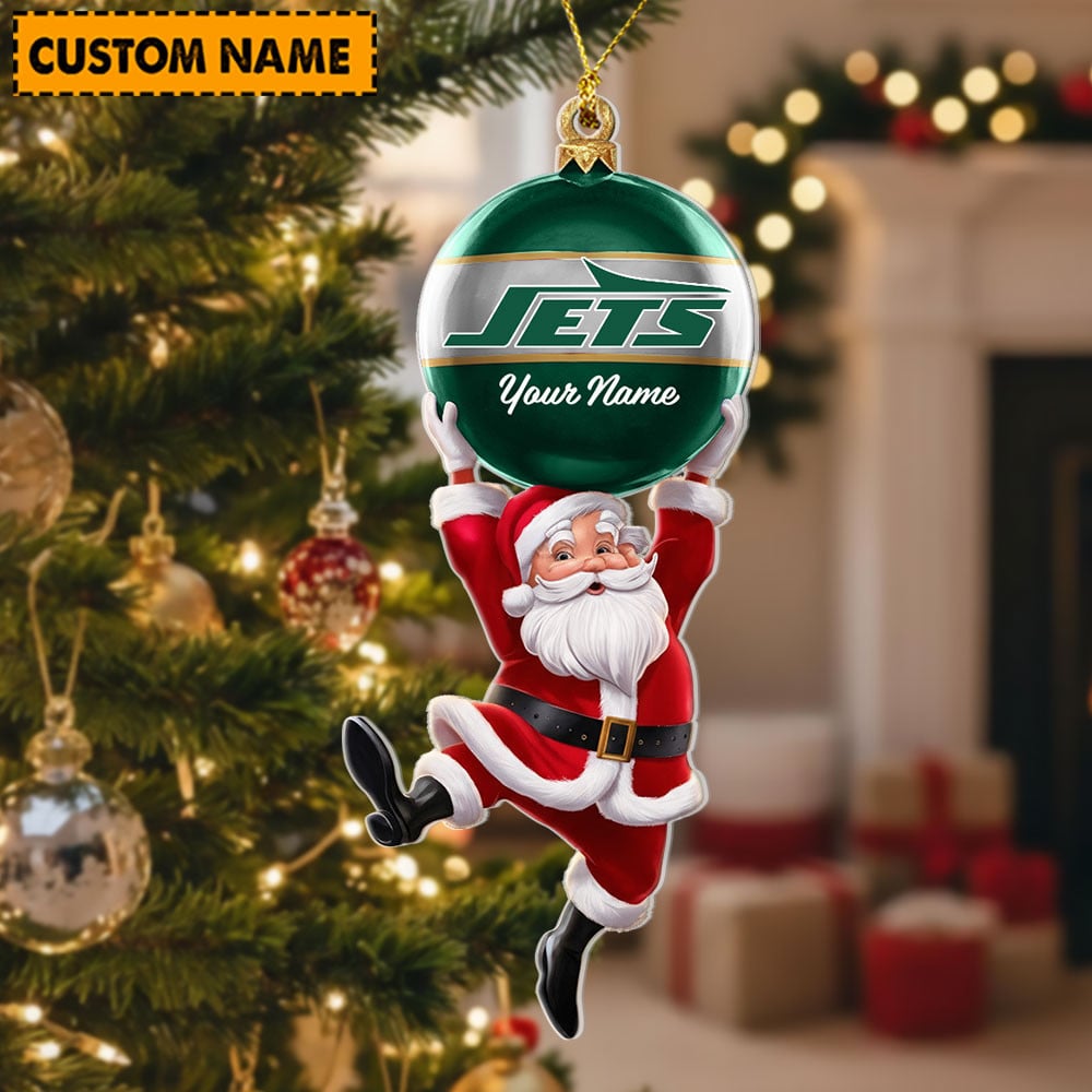 Personalized NFL Acrylic Ornament Christmas Gift For Family Members - Limited Edition
