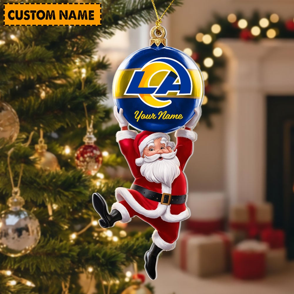 Personalized NFL Acrylic Ornament Christmas Gift For Family Members - Limited Edition