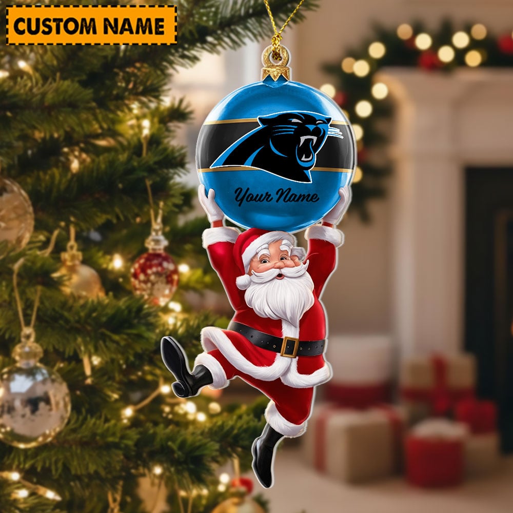 Personalized NFL Acrylic Ornament Christmas Gift For Family Members - Limited Edition