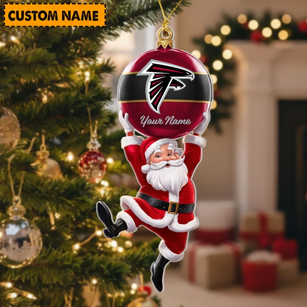 Personalized NFL Acrylic Ornament Christmas Gift For Family Members - Limited Edition