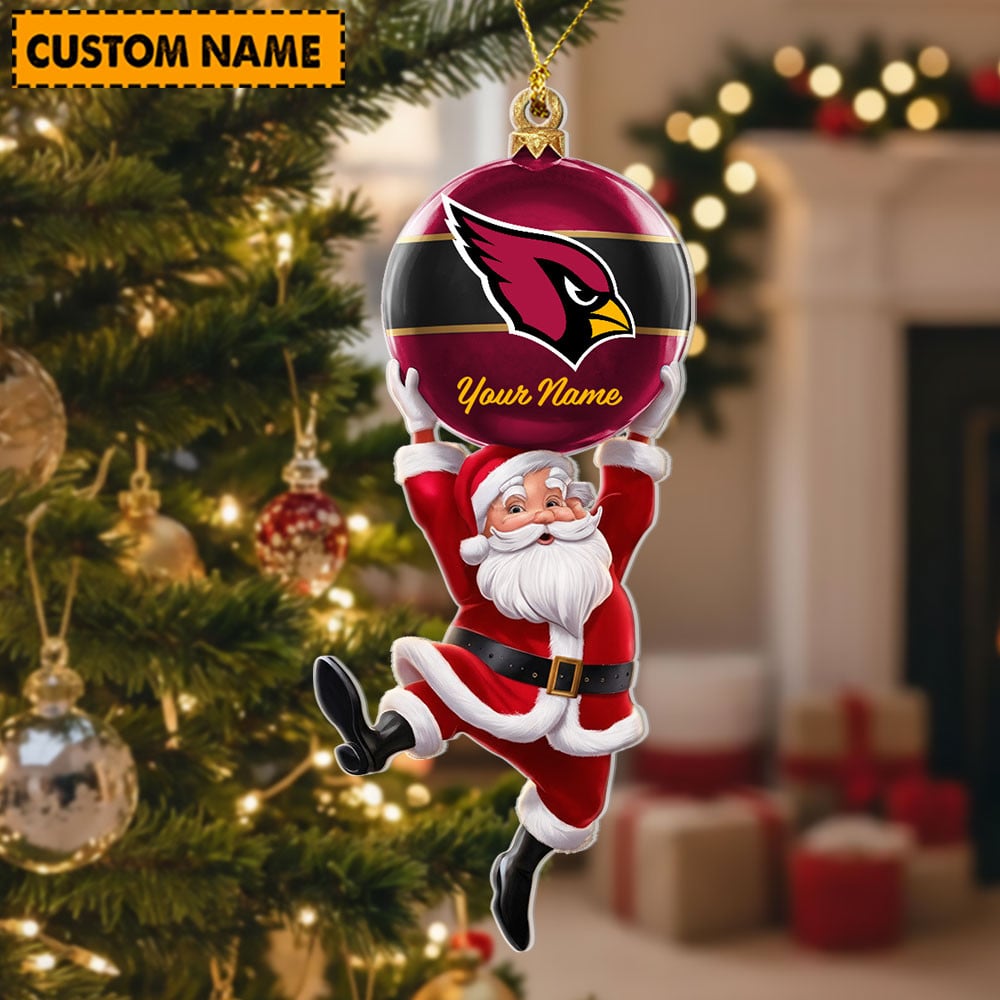 Personalized NFL Acrylic Ornament Christmas Gift For Family Members - Limited Edition
