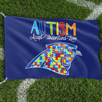Premium Double-Sided NFL Autism Awareness Flag