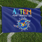 Premium Double-Sided NFL Autism Awareness Flag