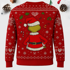 Maturelion Sweater ALL FESTIVE & SHIT Christmas Ugly Sweater
