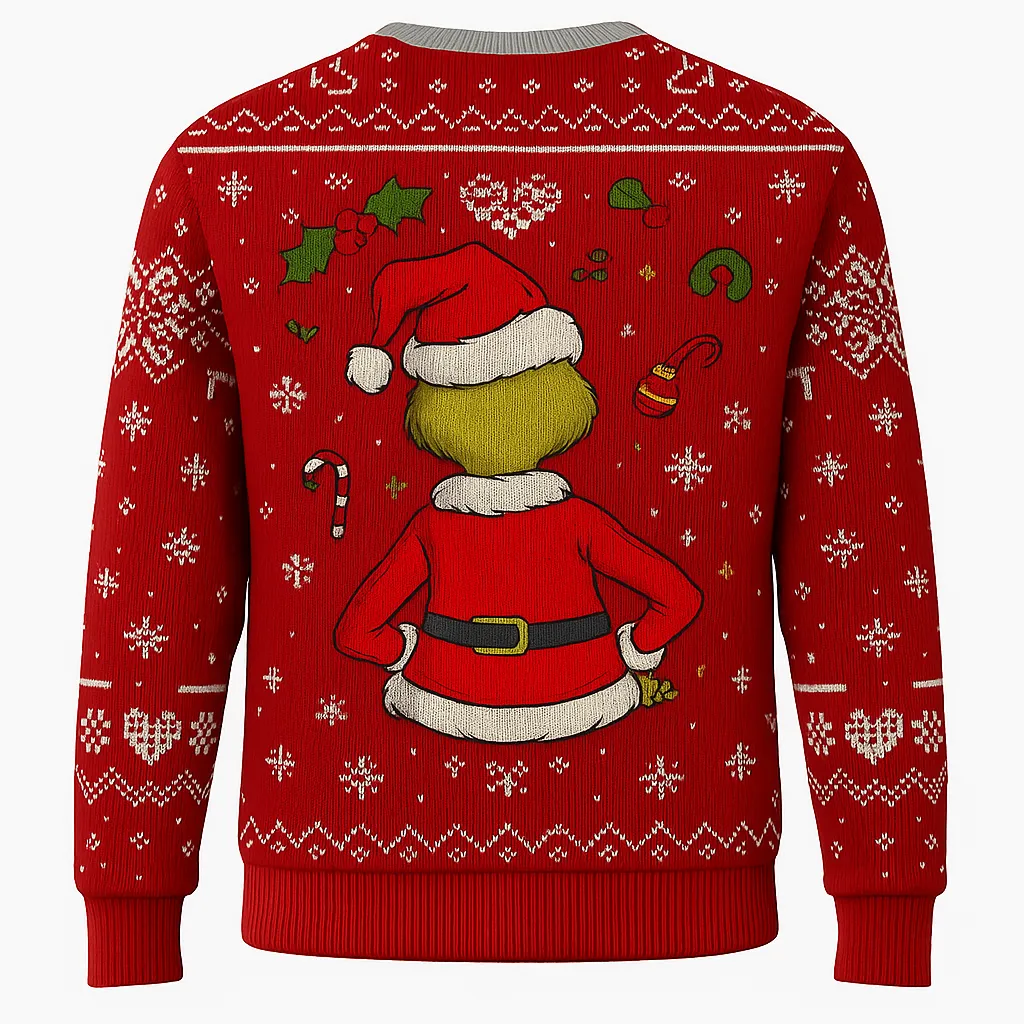Maturelion Sweater ALL FESTIVE & SHIT Christmas Ugly Sweater