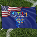 Premium Double-Sided NFL Autism Awareness Flag-1