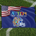 Premium Double-Sided NFL Autism Awareness Flag-1