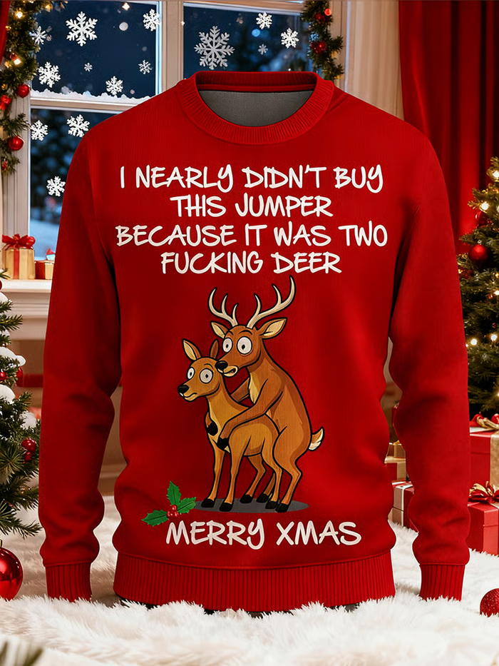 Funny And Ugly Merry Christmas Sweatshirt