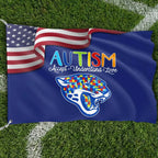 Premium Double-Sided NFL Autism Awareness Flag-1