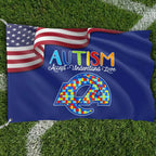 Premium Double-Sided NFL Autism Awareness Flag-1